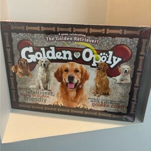 Monopoly Golden Retriever dog family Board Game - Golden-Opoly- still sealed